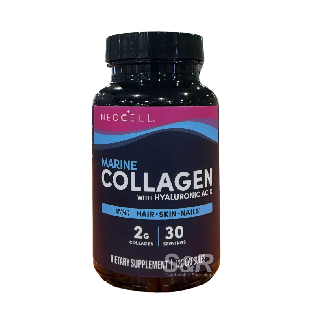 Neocell Marine Collagen with Hyaluronic Acid 120 Capsules Neocell Marine Collagen with Hyaluronic Acid 120 Capsules